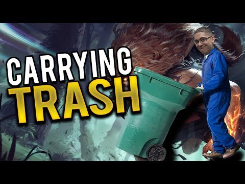 DOTDYR TOP VS DARIUS ... CARRYING TRASH IS HARD!!!! - Trick2G