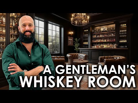 Watch me Create a Masculine Whiskey Room trailer
