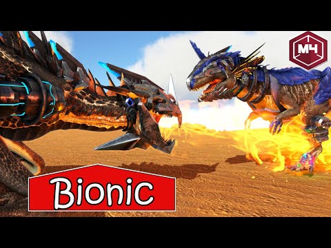 ARK Primalwars Modded - BIONIC DINOS TESTEN! SIND SIE STARK? 😲 WYVERN UND MAJUNGA! (Folge 68)