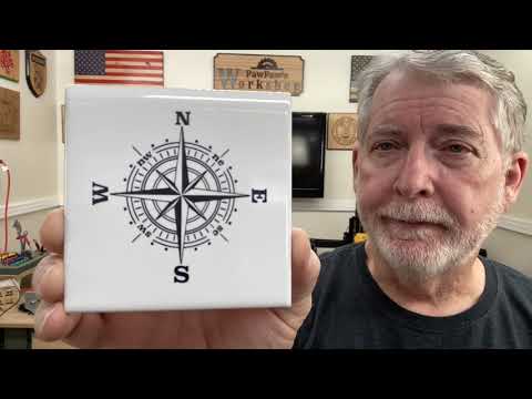 Engraving Ceramic Tile Simple and Easy