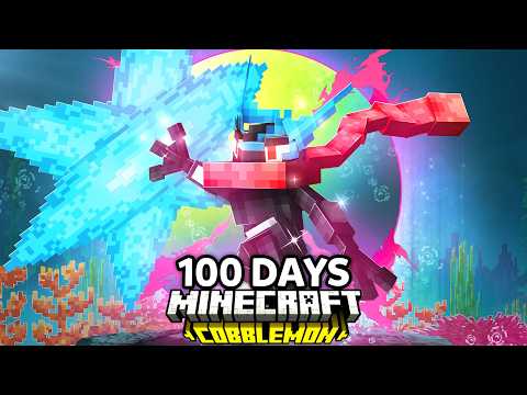 I Spent 100 Days as a SHINY MEGA TRAINER in Pokémon Minecraft Vs my Rival! (Duos Cobblemon)
