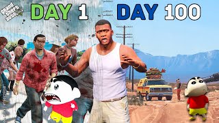 Franklin Survives Till The End Of Zombie Apocalypse In GTA 5!