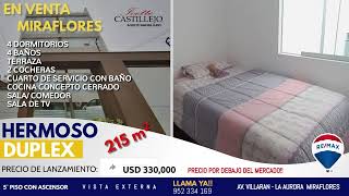 Duplex en venta - La Aurora