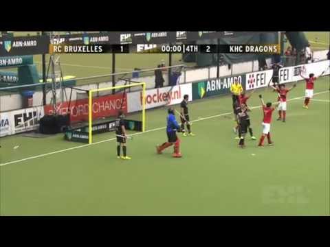 EHL 2014 3th/4th place final: RC Bruxelles - KHC Dragons