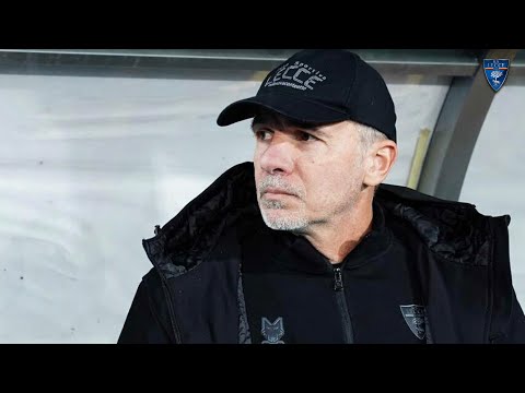 U.S. Lecce: Conferenza stampa di mister Baroni vigilia di Hellas Verona - Lecce