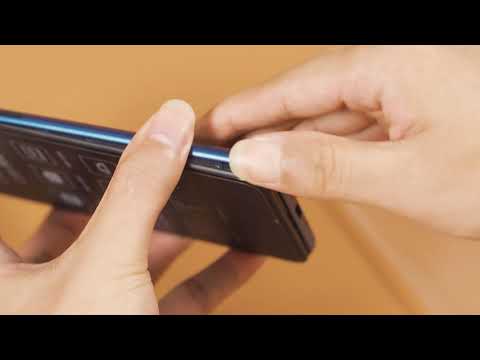 How to insert a SIM card （OUKITEL C31pro）