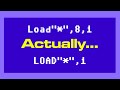 What's Wrong With Load"*",8,1 or LOAD"*",1 on C64