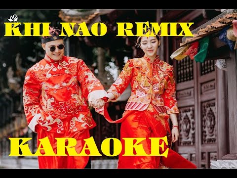 KARAOKE - Khi Nào Remix (OST Hoàn Châu Cách Cách) - Hương Ly 「Cukak Remix」 / Audio Lyrics Video