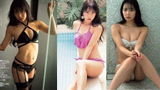 NMB48 白間美瑠 #02 大胆で過激な水着グラビア！大きなおっぱい、スリムな生脚、引締まったお尻がセクシー過ぎてたまらなくエロい画像集。 shiroma miru 시로마 미루