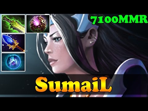 SumaiL 7100 MMR Plays Mirana with Octarine, Ethereal and Aghanim's sceptre
