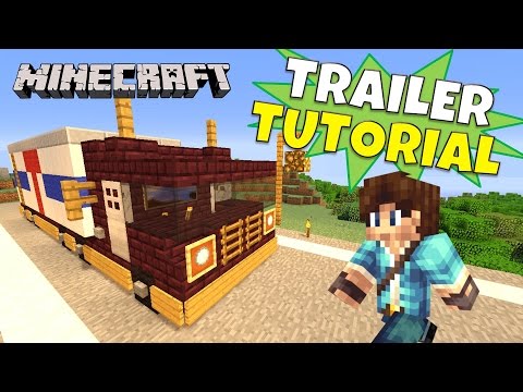 Ultimate Minecraft Truck Trailer Build Guide!