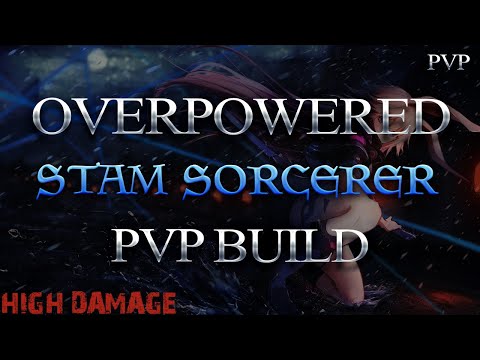 *OVERPOWERED* STAMINA SORCERER 1vX BUILD [SOLO & GROUP] - SCALEBREAKER / ELSWEYR