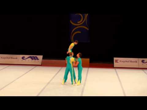 EC 2015   511   PnB   Junior   MG   UKR   Dyn   AFANASIYEV, ALYEKSYEYEV, HORENYCH & OSADCHYI