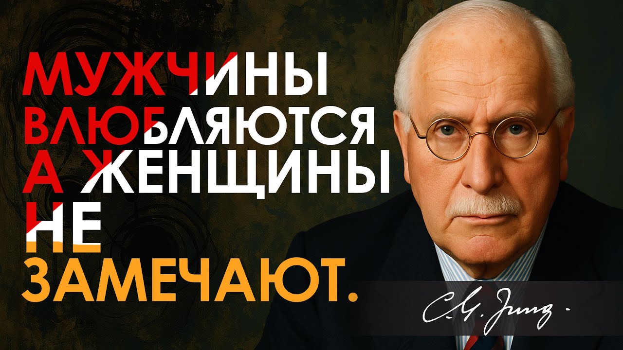 Мужчины влюбляются из-за этого, но женщины этого не замечают | Карл Юнг  | Carl Jung