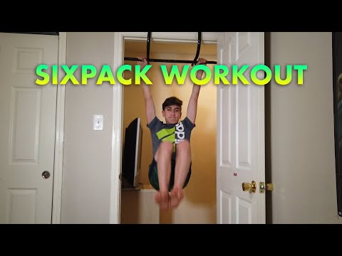 5 Min SIXPACK ABS Pull Up Bar Workout - Home Workout | FullTimeNinja