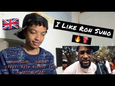 UK London Kid Reacts to - Ron Suno - SALLY (feat. Kyle Richh, TaTa & Jenn Carter) 🇬🇧 (Reaction)