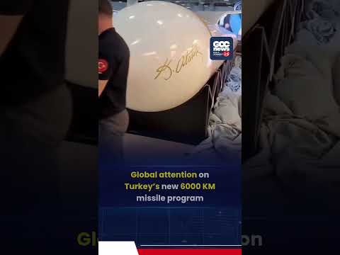 Turkey Unveils 6000 KM Range “Yildirimhan” Missile at Istanbul Defence Expo