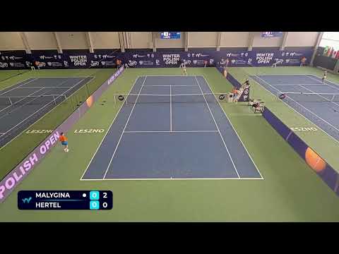 Elena Malygina vs Anna Hertel | W75 Leszno 2026