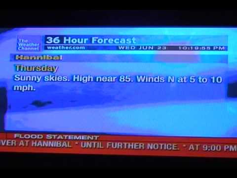 WeatherStar XL - Flood Statement Ticker/Scroll on *TURBO* speed!