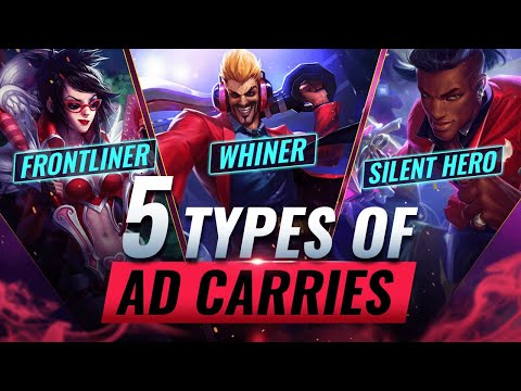 5 Types of ADC Players You'll Meet in League of Legends - WHICH ONE ARE YOU?