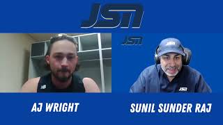 Interview w/ Cherry Hill native, Ottawa Titans third baseman, AJ Wright