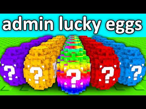 Starting Over Using ADMIN Lucky Eggs in Plants vs Brainrots