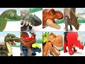 8 Dinosaurs Transformer Dino Robot! T-Rex, Triceratops, Stegosaurus, Apatosaurus