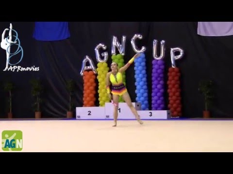 Veronika Proncenko - Klaipeda Barbe (LIT) - Maças (Clubs) - Senior - AGN Cup 2016