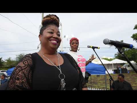 Hungry Black Man Festival- BTS with Angie Stone, Lajoyce The Voice, Vibe Nation band