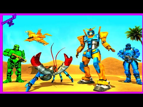 Crab Robot Transform Truck Android gameplay