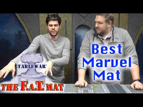 Best New Marvel Game Mat From Table War maker of The F.A.T Mat