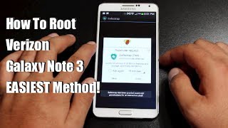 How To ROOT Verizon Galaxy Note 3 [EASIEST METHOD]