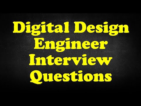 Digital Design Engineer Interview Questions