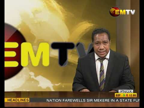 NATIONAL EMTV NEWS - 08th JANUARY 2021