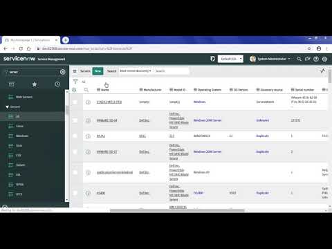 ServiceNow Configuration Management Database - IT Canvass