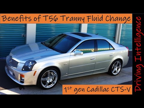 How To Change Tremec T56 Transmission Fluid: '04-'07 1st Gen CTS V Manual Transmission = Better MPG