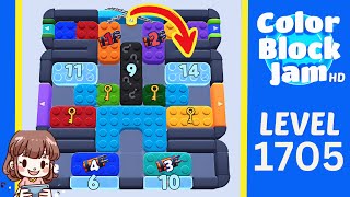 Solution du Niveau 1705 de Color Block Jam