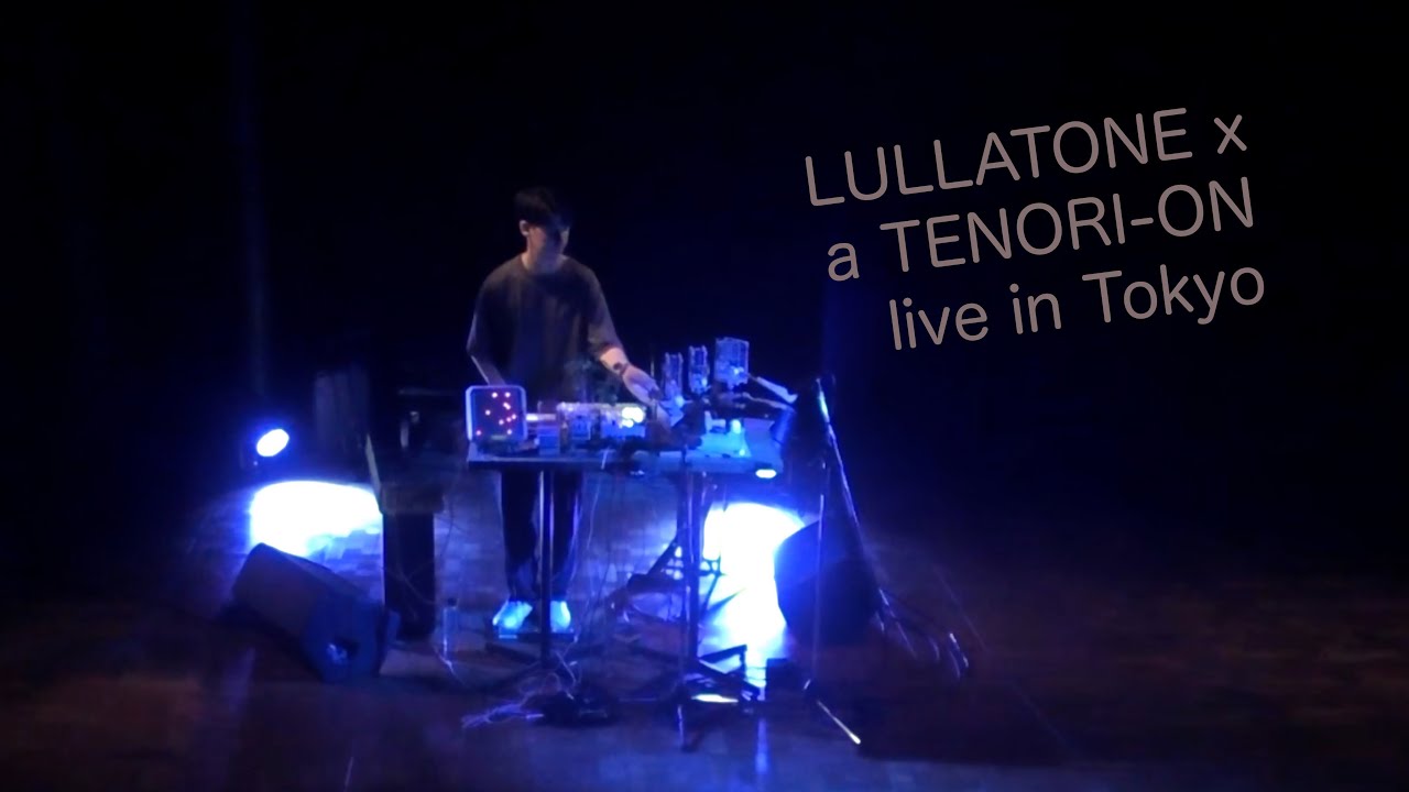 Lullatone plays the TENORI-ON live in Tokyo