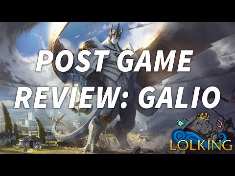 LPL Post Game Review: The New Galio and how to use him