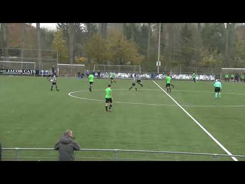 Neptunus Schiebroek JO 18-1 tegen JO 17-1