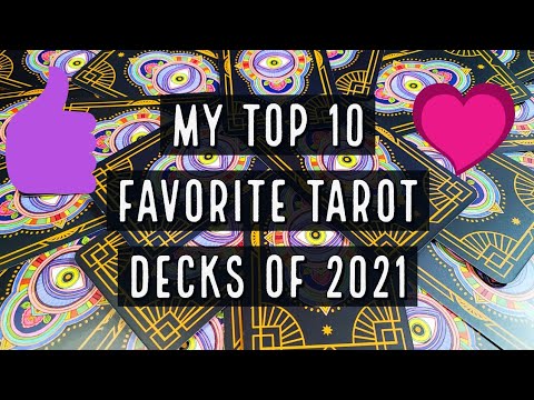 My Top 10 Tarot Decks  | 2021 Releases