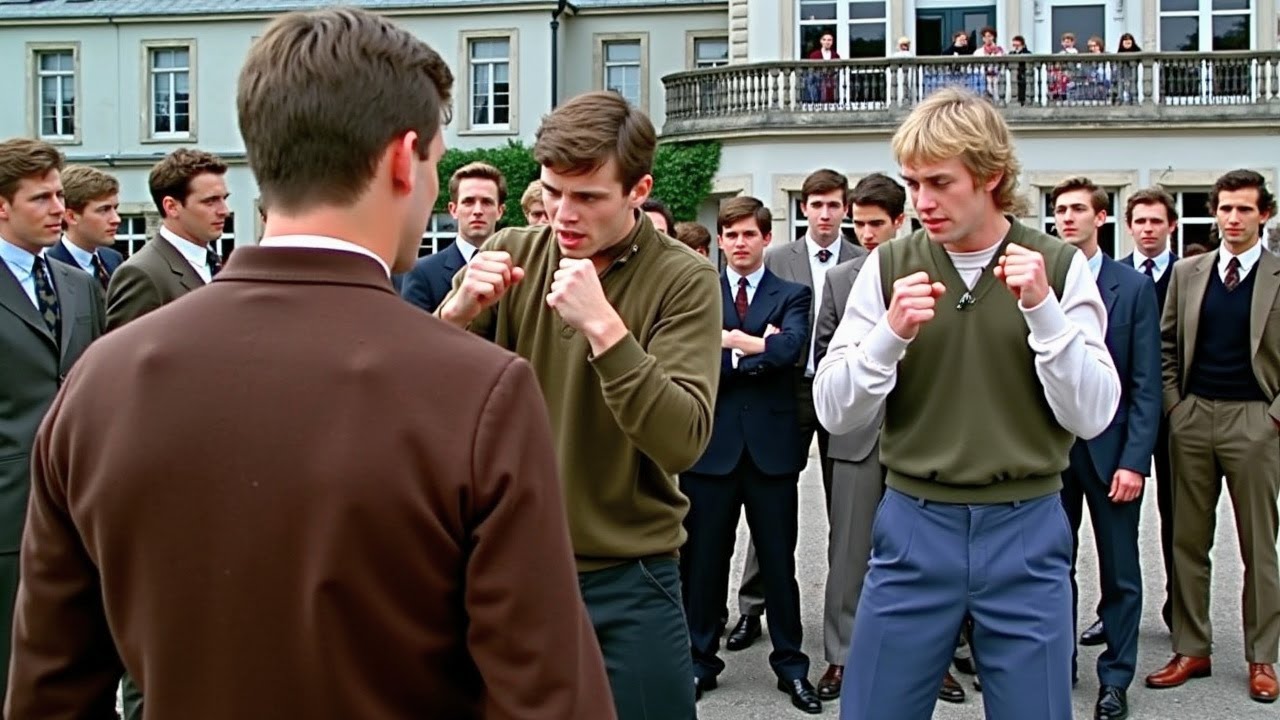 Matones Se Burlan del Chico Nuevo Sin Saber Que Es un Luchador Brutal.