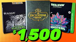 Opening $1,500 of Rare MTG Collector Boxes & Packs!