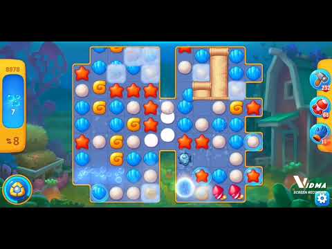 Fishdom. 8978 level no boosters and diamonds. 18 moves