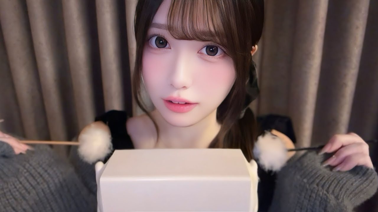 【ASMR】ふわふわ梵天耳かき