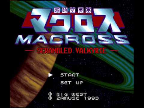 Choujikuu Yousai Macross - Scrambled Valkyrie Super Nintendo Intro Music