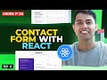 24 Working Contact Form Using React JS Storing Data In State MERN Series