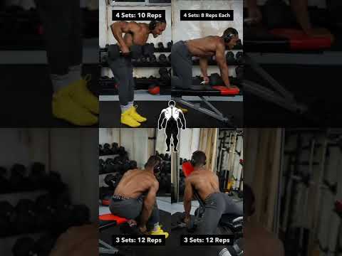 Dumbbell Back Exercises to Try! #1