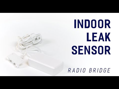 Radio Bridge Indoor Water Leak Sensor – NA Sensor Unboxing Video