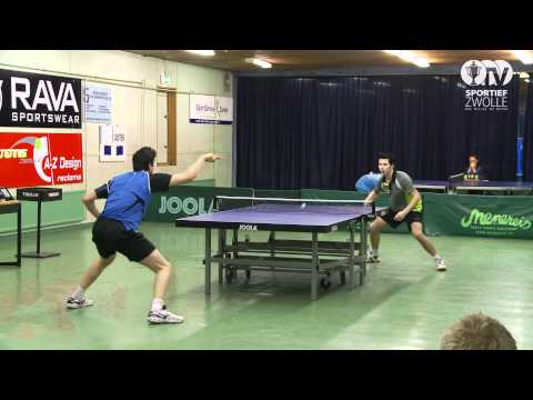 Sportief Zwolle -  Tafeltennis Zwolle op weg naar titel